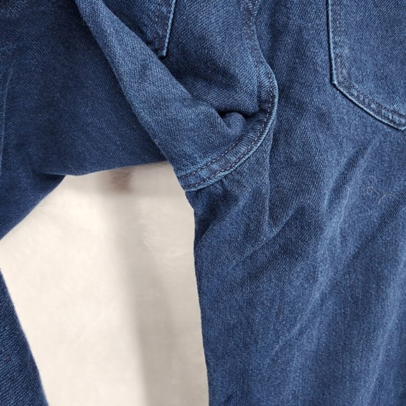 Banana Republic Wide Leg Jeans 26/2 High Rise Relaxed Fit Dark Wash NWT - Picture 7 of 9